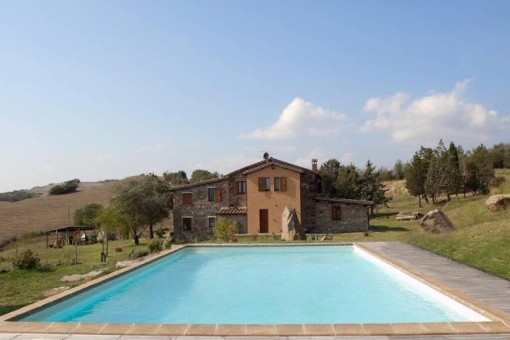 Casale Meraviglioso Val D'Orcia Con Piscina Radicofani Exterior foto