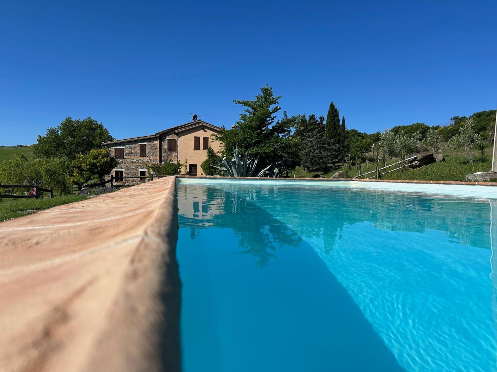 Casale Meraviglioso Val D'Orcia Con Piscina Radicofani Exterior foto