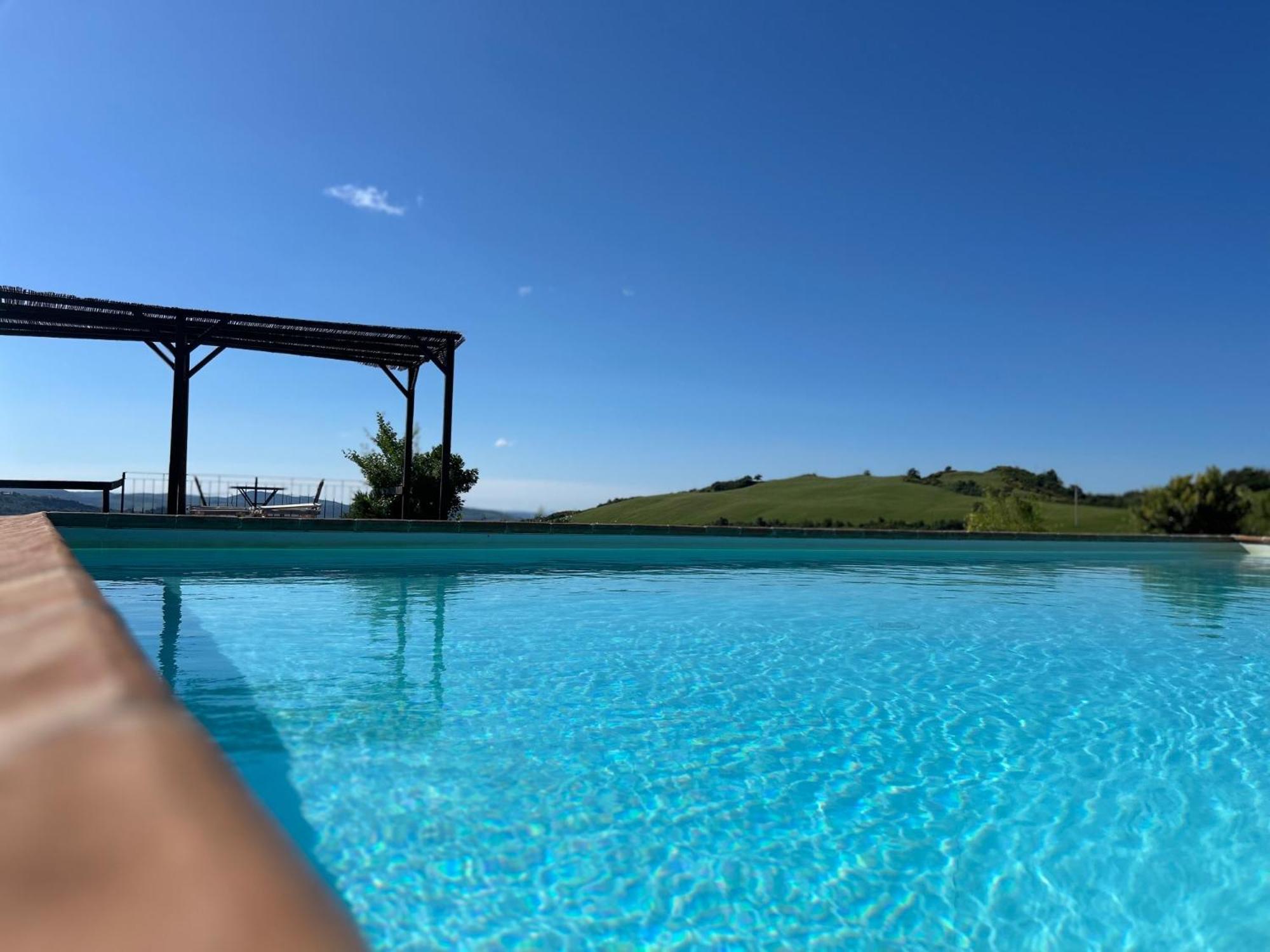 Casale Meraviglioso Val D'Orcia Con Piscina Radicofani Exterior foto